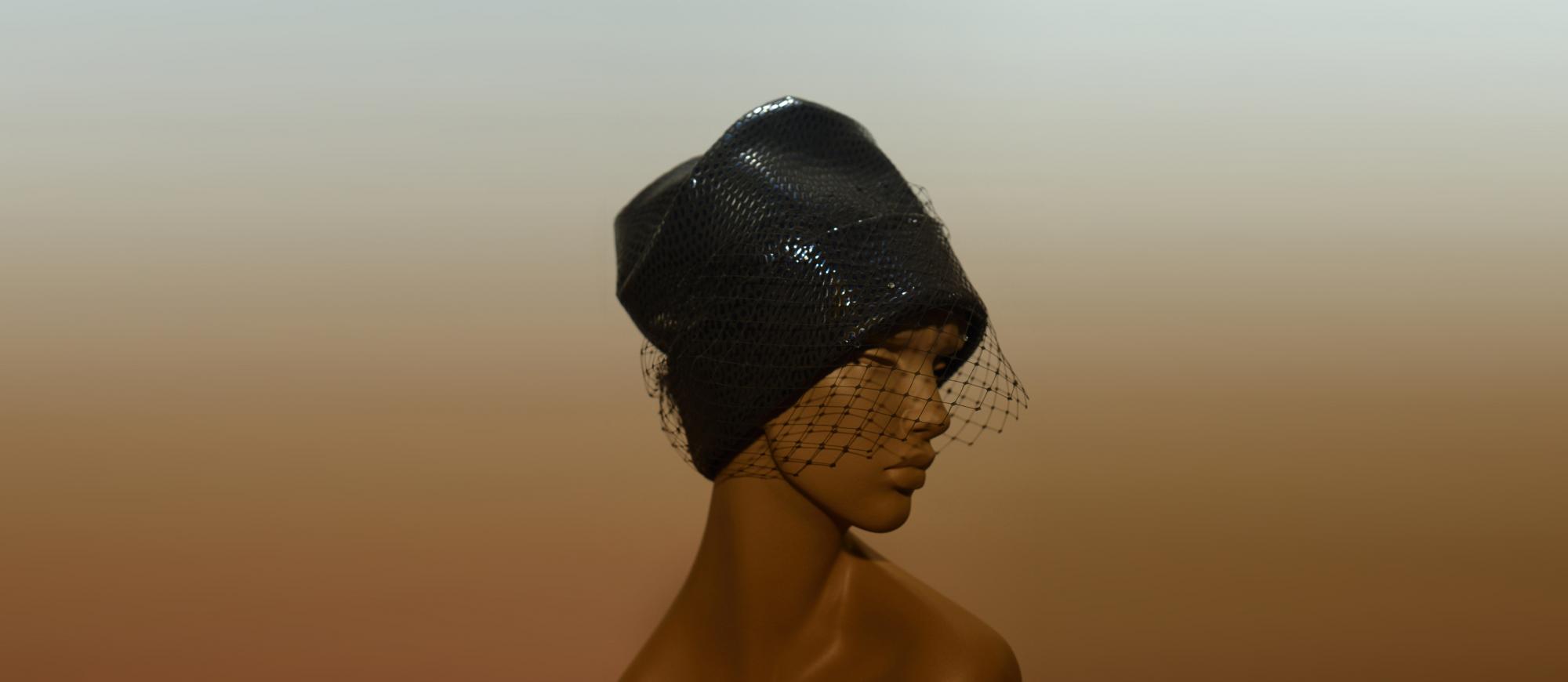 Stephen Jones Autumn Winter 2015 Hatsville USA beanie veiling