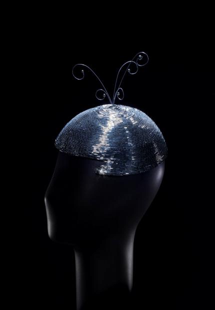 Stephen Jones Autumn Winter 2016 Francois Sagat beaded skullcap 11 The Shadow Lounge