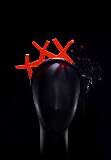 Stephen Jones Autumn Winter 2016 illuminated perspex sign 15 XXX