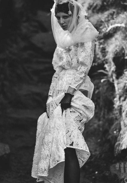 Stephen Jones Bridal Wedding Flower Veil