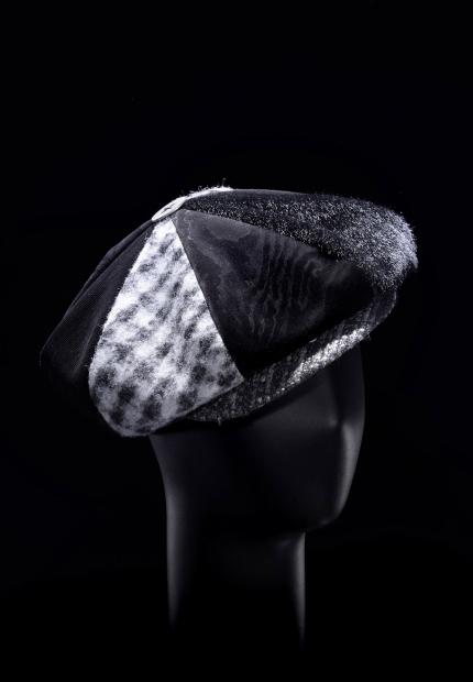 Stephen Jones Autumn Winter 2016 Soho Collection oversized sectioned cap 836 Rupert Street