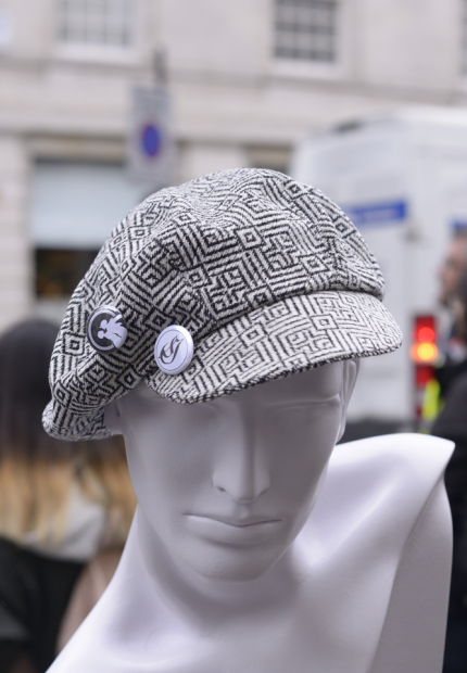 Stephen Jones Millinery Autumn Winter 2017 Biba large section cap