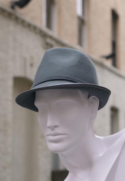 Stephen Jones Millinery Autumn Winter 2017 Cerutti trilby