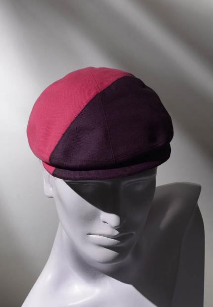 Stephen Jones Spring Summer 2017 Shade collection cotton two toned mens golf cap