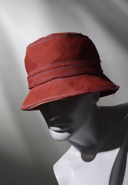 Stephen Jones Spring Summer 2017 Shade collection mens straw bucket hat