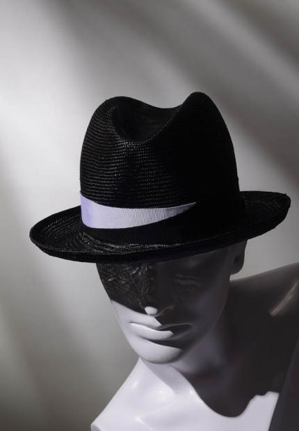 Stephen Jones Spring Summer 2017 Shade collection mens oversized straw trilby
