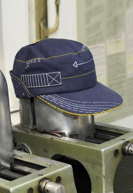 Stephen Jones Millinery Spring Summer 2018 Hats Layout marked up trapper cap