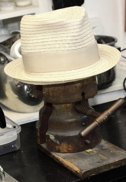 Stephen Jones Millinery Spring Summer 2018 Hats Stitch stitched large trilby