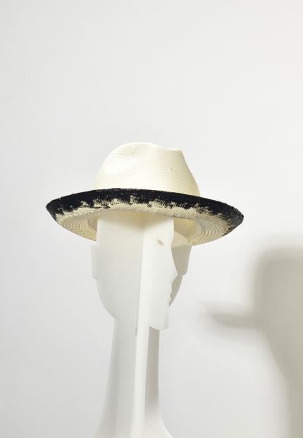 Stephen Jones Millinery Spring Summer 2020 An edge painted trilby