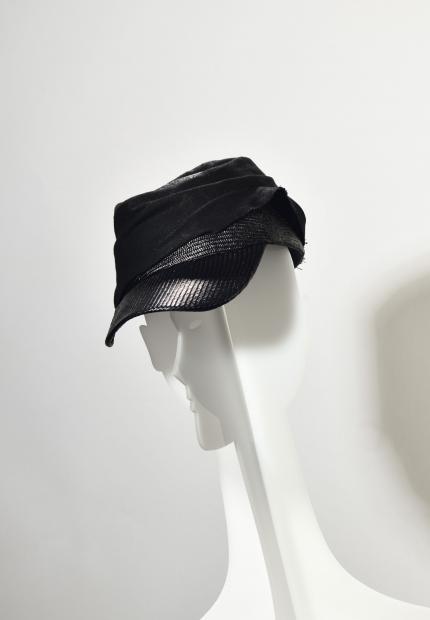 Stephen Jones Millinery Spring Summer 2020 an asymmetric cap
