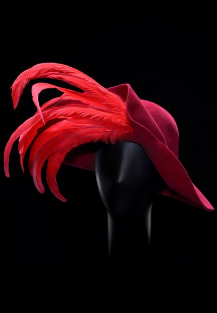 Stephen Jones Autumn Winter 2016 Soho collection feather breton Great Marlborough