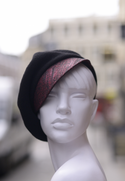 Stephen Jones Millinery Autumn Winter 2017 Montana peak beret