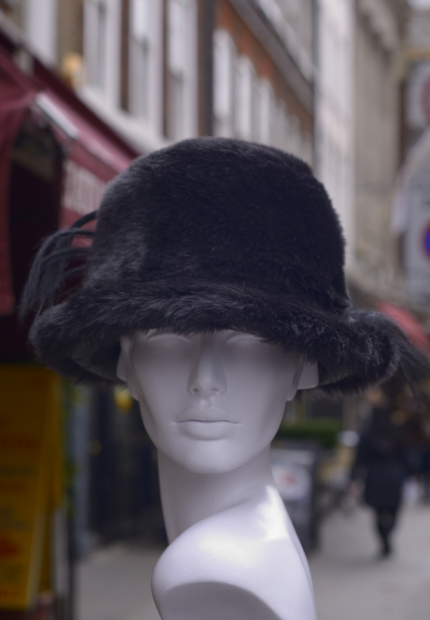 Stephen Jones Millinery Autumn Winter 2017 Marc faux fur cloche