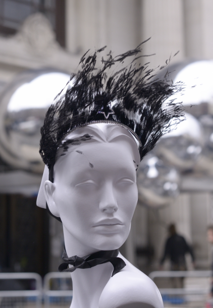 Stephen Jones Millinery Autumn Winter 2017 Fiorucci star tiara