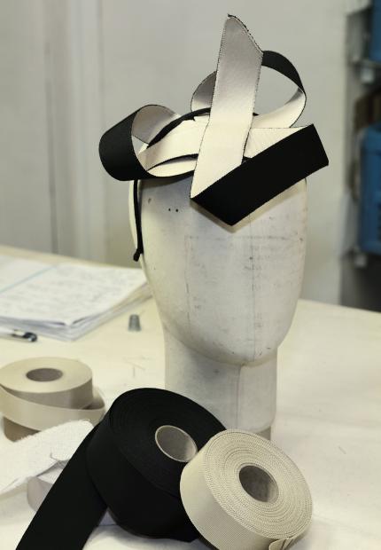 Stephen Jones Millinery Spring Summer 2018 Hats Toile origami flower