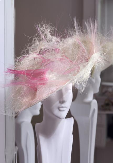 Stephen Jones Millinery Spring Summer 2018 Hats Stunning large asymmetric fringe hat