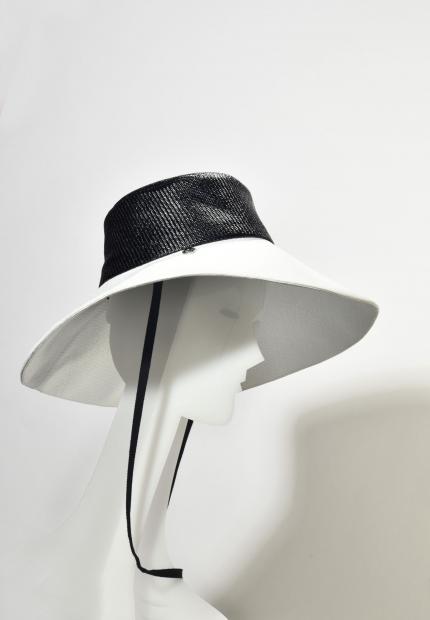 Stephen Jones Millinery Spring Summer 2020 A colour block sun hat