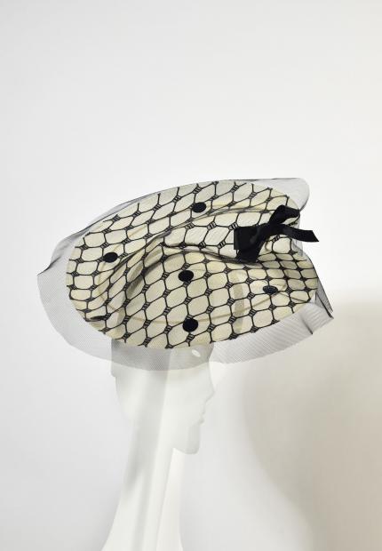 Stephen Jones Millinery Spring Summer 2020 A layered fold coolie