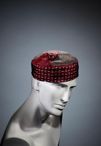 Stephen Jones Millinery Winter mens smoking cap