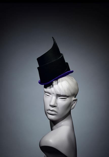 Stephen Jones Millinery Winter top hat