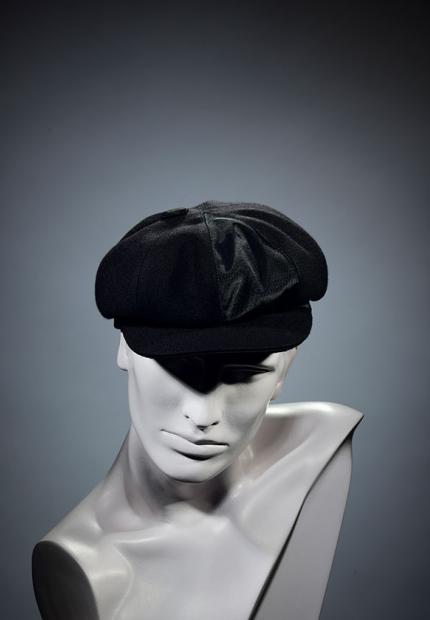Stephen Jones Millinery Winter mens flat cap peaky blinders
