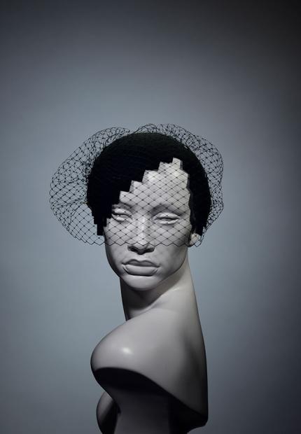 Stephen Jones Millinery Winter skull cap