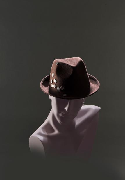 Stephen Jones Autumn Winter 2024 A Muse a Paris JonesBoy Mens Hats