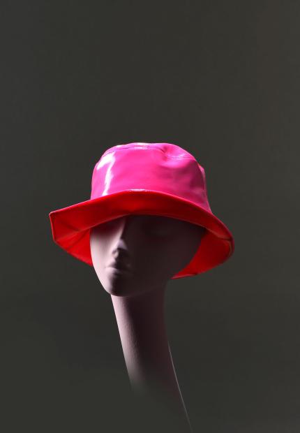 Stephen Jones Millinery A Muse a Paris Autumn Winter 2024 Ladies Hats pink