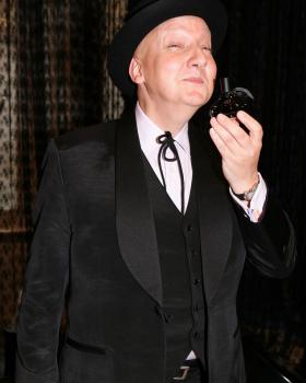  Stephen Jones and Comme des Garcons Perfume Wisteria Hysteria 02